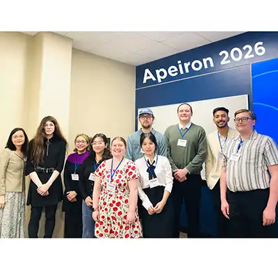 cis students pose at the apeiron 2026