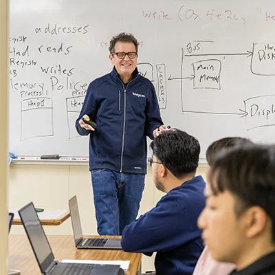 A computer information science professor.