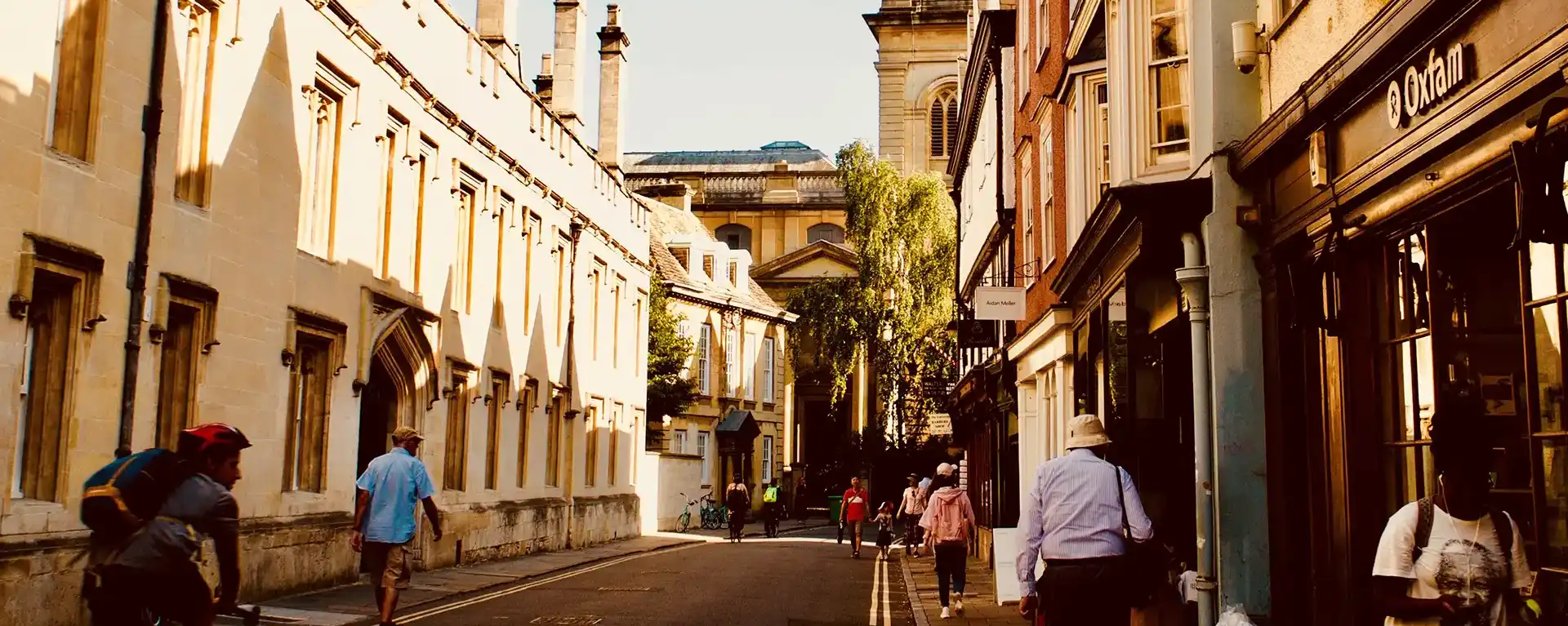 King's College street in London