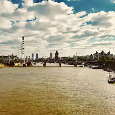 London bridge skyline
