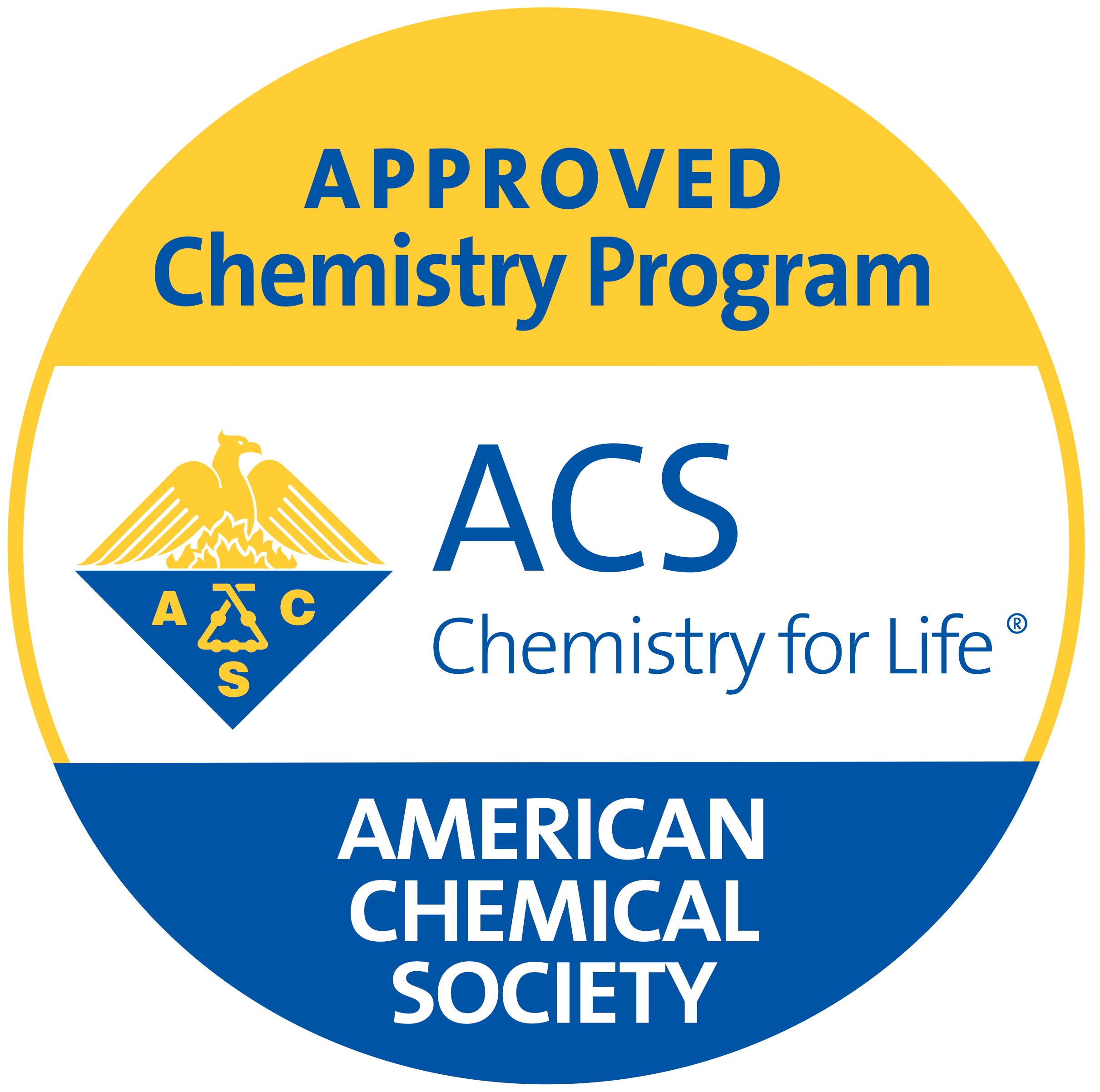 ACS Approved Chemistry Program logo